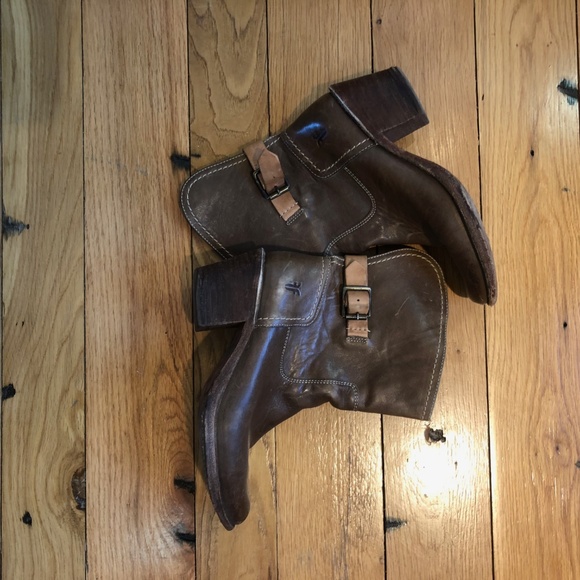Frye Brown Ankle Boots - Picture 6 of 6